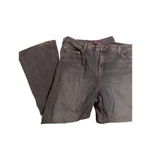 NYDJ Not Your Daughters Jeans Size 20W Dark‎ Wash Wide Leg Style W700U5 Pocket
